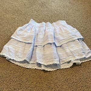 NWT Day + Moon Light Blue Skort Size Small